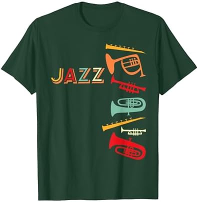 Amazon.com: Jazz Addict Musician Music trumpet trombone Guitar