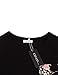 EMVANV EMVANA Women's Comfy Long Sleeve Floral Print Patchwork Tunic Tops Shirt