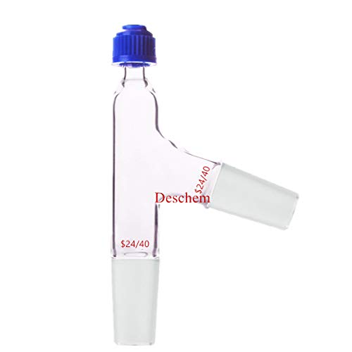 Deschem 500ml,24/40,Glass Distillation Apparatus,Laboratory Chemical Glassware Unit