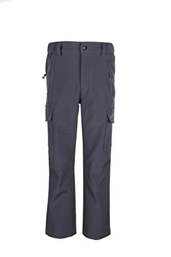 Trailside Supply Co. Big Boy's Water-Repellent Softshell Fleece-Lined Pant