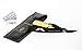 Professional Barber Straight Edge Razor - STACHE EDITION - Swing Lock Disposable Shavette - Close Shaving Men's Manual Shaver - Made of Stainless Steel with Easy Blade Replacement Mechanism