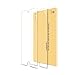 iPhone 7/8 Screen Protector, TOPVISION Crystal Clear [Rounded Edge Tempered Glass - 3D Touch Compatible] Fingerprint-Free Protective Film - 2PACK