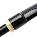 OLD FOX Bent Tobacco Pipe Stem Replacement Mouthpiece with Horn Ring Fit 9mm Pipe Filters Charcoal Pipe Filters BE0120