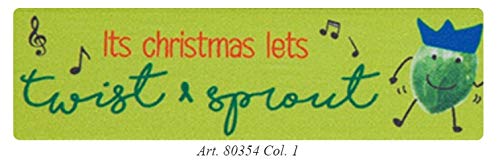 Berisfords Twist & Sprout Ribbon, Green, 25mm