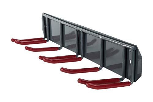 image for Wealers Wall Mounted Storage Rack Organizer for Skis and Poles - Heavy