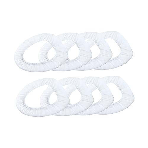 FONDOTIN 50pcs Disposable Non-Woven Toilet Seat Covers Cushion Mats for Travel Hotel and Home Use Bathroom Accessories for Health and Hygiene