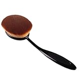 Binmer(TM)Pro Cosmetic Makeup Face Powder Blusher Toothbrush Curve Foundation Brush Big Oval Tooth Brush