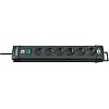 Brennenstuhl 1951160100 Premium-Line, 6-voudige stekkerdoos (stekkerblok met schakelaar en 3m kabel – 45° hoek van de…
