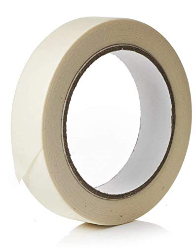 Packitsafe 12 Rolla 24mm x 50m Masking Tape DIY Painting Decorating Craft Sticky Tape Mask 25m 12