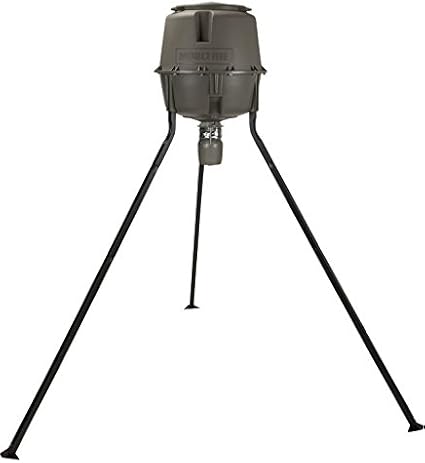 Moultrie Deer Feeder Unlimited Tripod 30 Gallon Hopper Easy