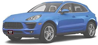 STO N SHOFront License Plate Bracket Compatible with 2017-2018 Porsche Macan/Macan S (SNS119)