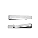Tie Clip - 2 Piece 1.9 Inches Stainless Steel Silver Fashion Tie Clip