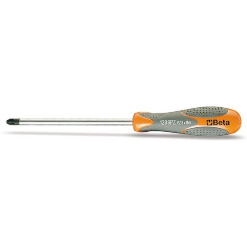 Beta 12990012 Model 1299 PZ4 Screwdrivers for Cross Head, Pozidriv-supadriv Screws, Pz4
