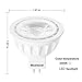 10Pack MR16 LED Light Bulbs, AC/DC12 Volt LED Spotlight Bulb, Gu5.3 Bi-Pin Base, 5 Watt(50 Watt Equivalent), Non Dimmable, 3000 Kelvin Warm White, 40 Degree Narrow Beam Angle by Boxlood