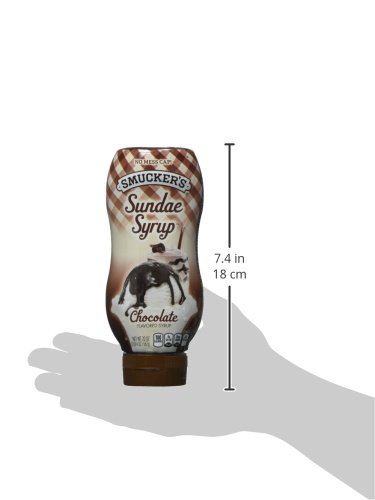 Smucker's sundae syrup fat free chocolate (051500025130)