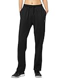 Baleaf Women's Running Thermal Fleece Pant Zip Pocket Sweatpants