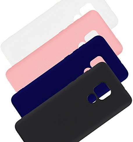 Devicefun THIN FIT GEL CASE SKIN FOR HUAWEI P20, P20 PRO, MATTE 20 MATTE FINISH COVER(For Huawei Mate 20,Pink)