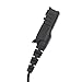 Tenq G Shape Police Earpiece Headset Mic for Motorola Radio Xpr3300 Xpr3500 XIR P6620 XIR P6600 E8600 E8608 Mototrbo
