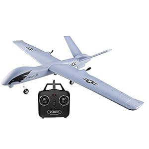 RC Airplanes FPV Wing 660mm Wingspan Glider 2 Channels 2.4Ghz RTF DIY Remote Control Airplane Toy EPP Built-in Gyro by Crazepony