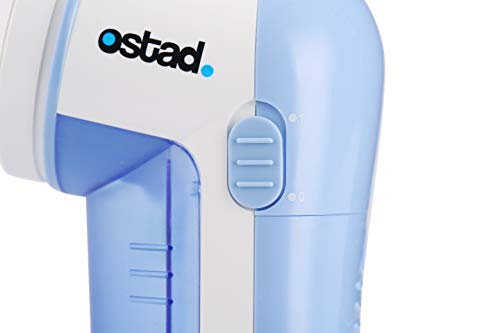 Ostad Electric Portable Fabric Shaver - Lint Remover for Clothes - Pill Remover - Small, Portable Fabric Defuzzer Shaver to Quickly and Effectively Remove Fluff, Lint and Bobbles