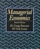 Managerial Economics, Peterson, Craig H. and Lewis, Cris W., 0023948515