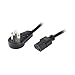 Ziotek 3ft. CPU/Monitor Power Cable w/Rotating Plug