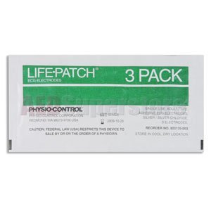 Electrode Monitoring ECG LIFE PATCH (3 Pack) - 11100-000001
