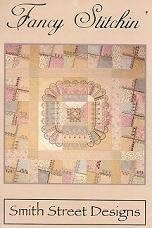 Fancy Stitchin Embroidered Quilt Pattern with Embroidery Designs CD