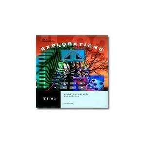 Statistics Handbook For Ti-83 (Explorations)