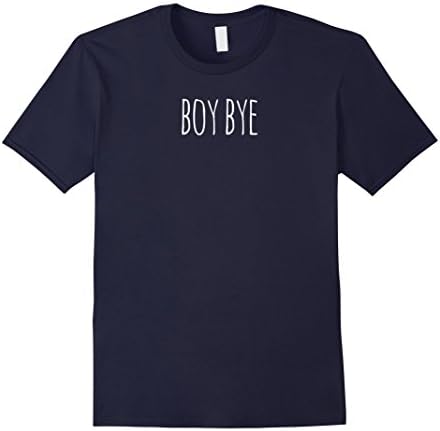 Mens Boy Bye Shirt XL Navy