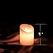 Etronic Real Wax 3D Dancing Flame Flickering Flameless Battery Powered LED Pillar Dripless Motion Candle, 3