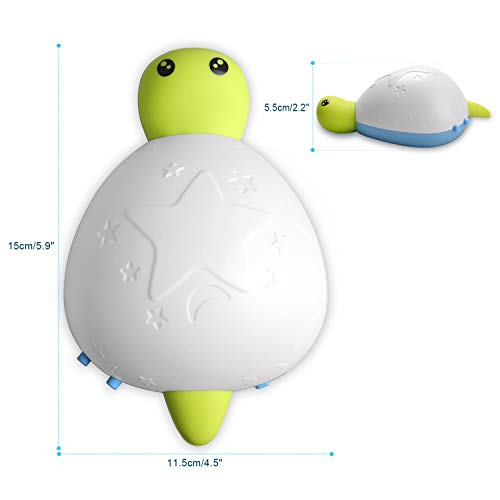 Baby Sleep Soother, Termichy Sound Machine and Night Light for Baby with Soft Music and Timer for Bedroom and Crib