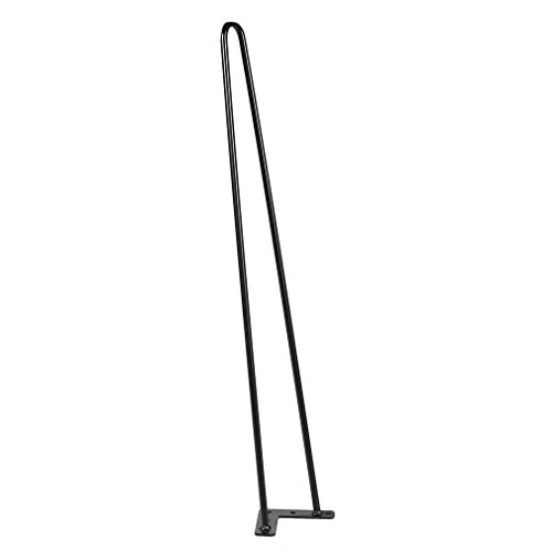 Hairpin Table Legs 28" Heavy Duty Hairpin Legs, (Set for 4 ) Heavy Duty Table Legs (Black)