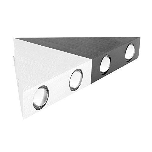 Lightess Modern Sconces Up Down 5W Led Wall Sconce Lights Triangle Shape Decorative Mini Lamp for Bathroom Vanity Lighting, Cold White - Thumbnail 7