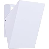 ET2 Lighting E41332-WT Alumilux Tilt - 12W 1 LED Outdoor Wall Mount-7 Inches Tall and 5 Inches Wide, Finish Color: White