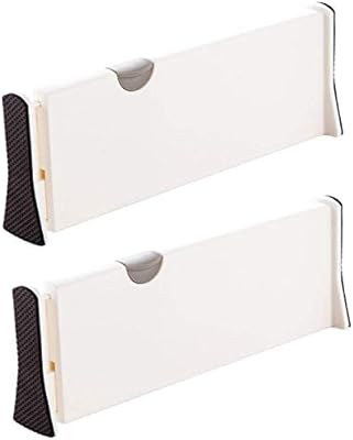 2 Pcs Adjustable Expandable Drawer Dividers Dream Drawer Organizer