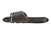 Nike Mens Comfort Slide 2 Sandal (10, Black/Metallic Silver/White)