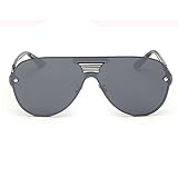 My.Monkey 2017 Unisex Fashion Classic Style Reflective Lens Wayfarer Frameless Sunglasses