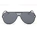 My.Monkey 2017 Unisex Fashion Classic Style Reflective Lens Wayfarer Frameless Sunglasses