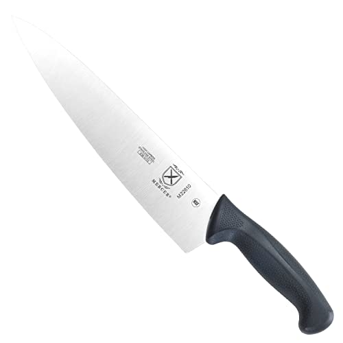 Mercer Culinary M22610 Millennia Black Handle, 10-Inch, Chef's Knife