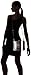 Jaya Crossbody Cross Body, Black/Black-Milk-Silver/Silver/Black/Black/White#, One Size