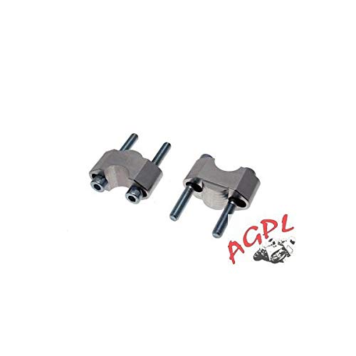 PAIRE DE PONTETS REHAUSSE UNIVERSELLE 15 mm GUIDON 22.2 mm-445214