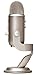 Blue Yeti USB Mic for Recording & Streaming on PC and Mac, 3 Condenser Capsules, 4 Pickup Patterns, Headphone Output and Volume Control, Mic Gain Control, Adjustable Stand, Plug & Play - Platinum