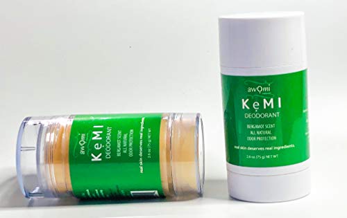 Amazon Com Awomi Naturals Kemi Natural Deodorant Bergamot Beauty