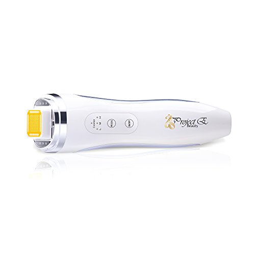 Project E Beauty Portable Anti-aging Skin Rejuvenation Dot Matrix Radio Frequency RF Skin Care Facial Beauty Device (Platinum Head, Better Skin Contact, Better Result)