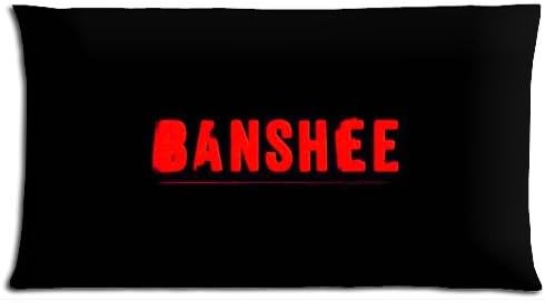 Banshee tv Zippered Safe Cotton Polyester Car Pillow Shells Cases Environmentally 20x36(inch) 50x90(cm)