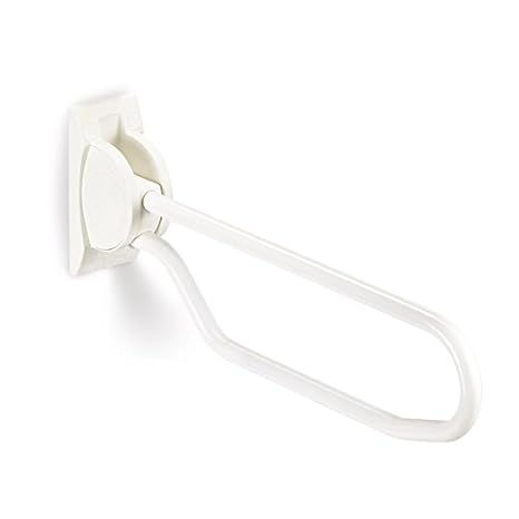 Toilettengriff zusammenklappbar | Haltegriff | wandstützgriff (Länge: 60 cm)