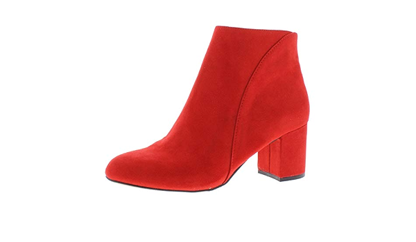 Amazon.com: INC Floriann - Botas de tobillo para mujer, color rojo lava,  talla 6,5 : Ropa, Zapatos y Joyería