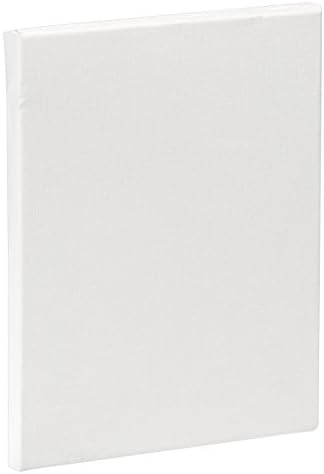 Levante Canvases – 100% Linen Canvas Stretcher, Slats with Acrylic Primer, Size 46 x 17 cm 120 x 40 cm white