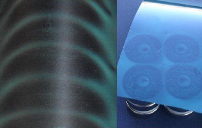 Magnetic Viewing Film - Magnetic Field Display Film 3" x 3" - COOL !